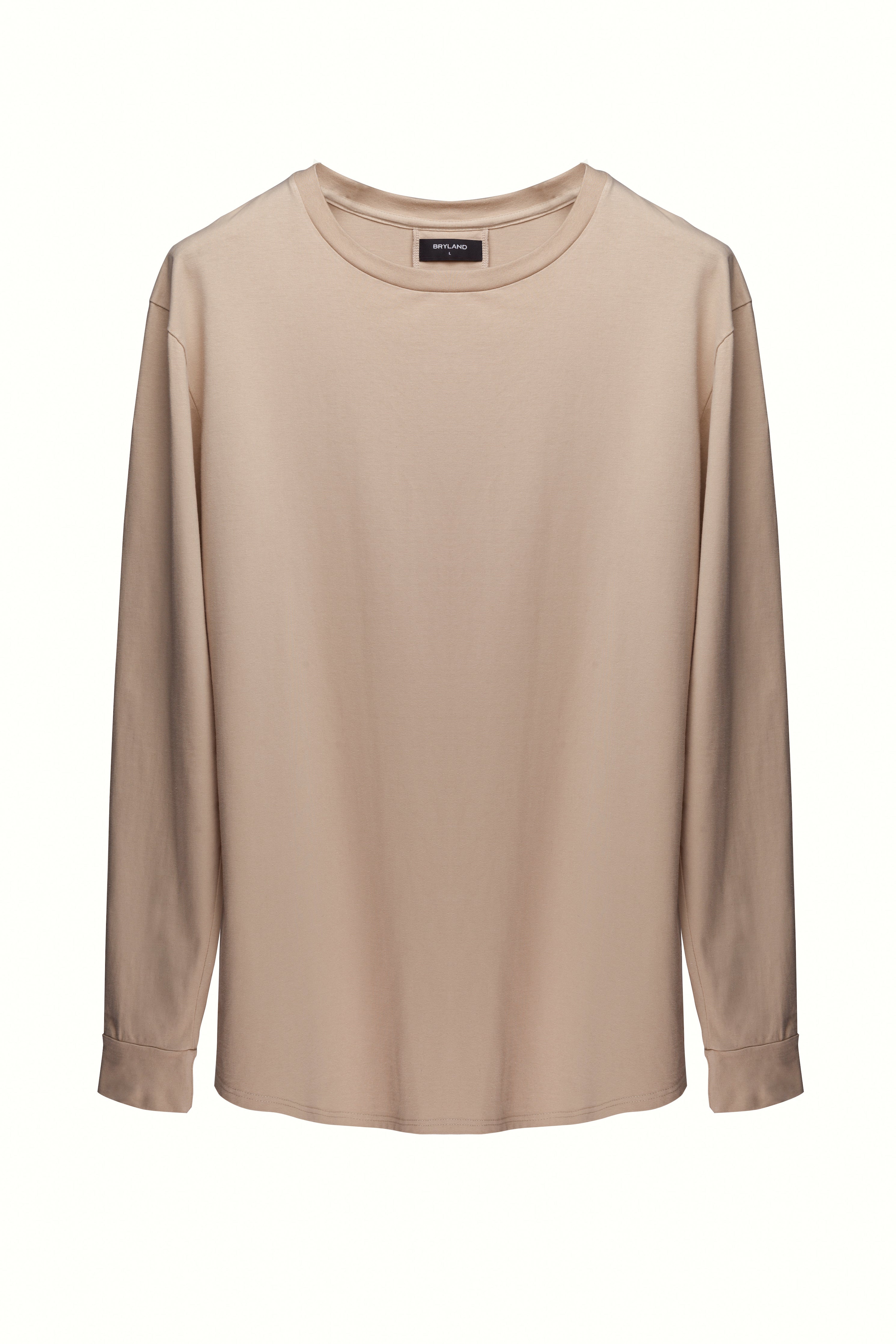 LONG SLEEVED T-SHIRT BEIGE