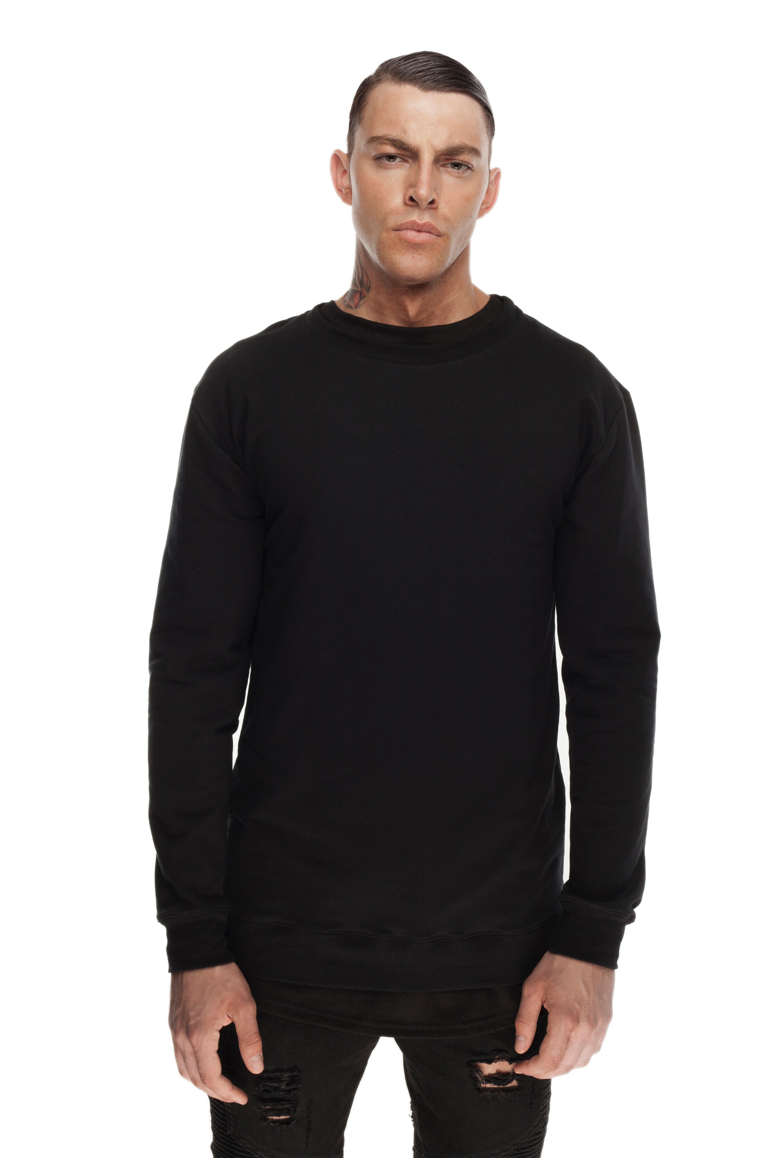 CREWNECK BLACK