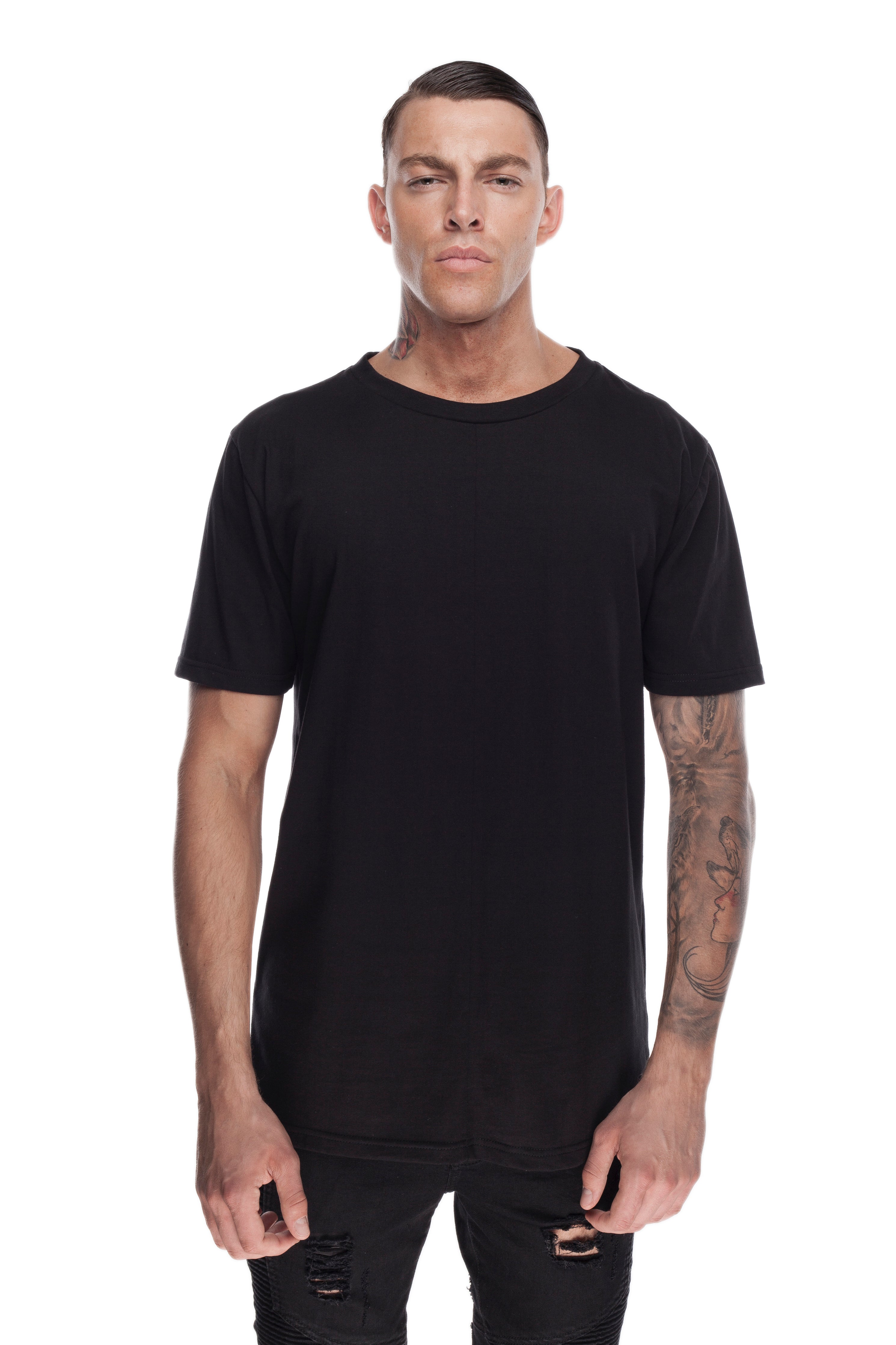 SUTURE T-SHIRT BLACK