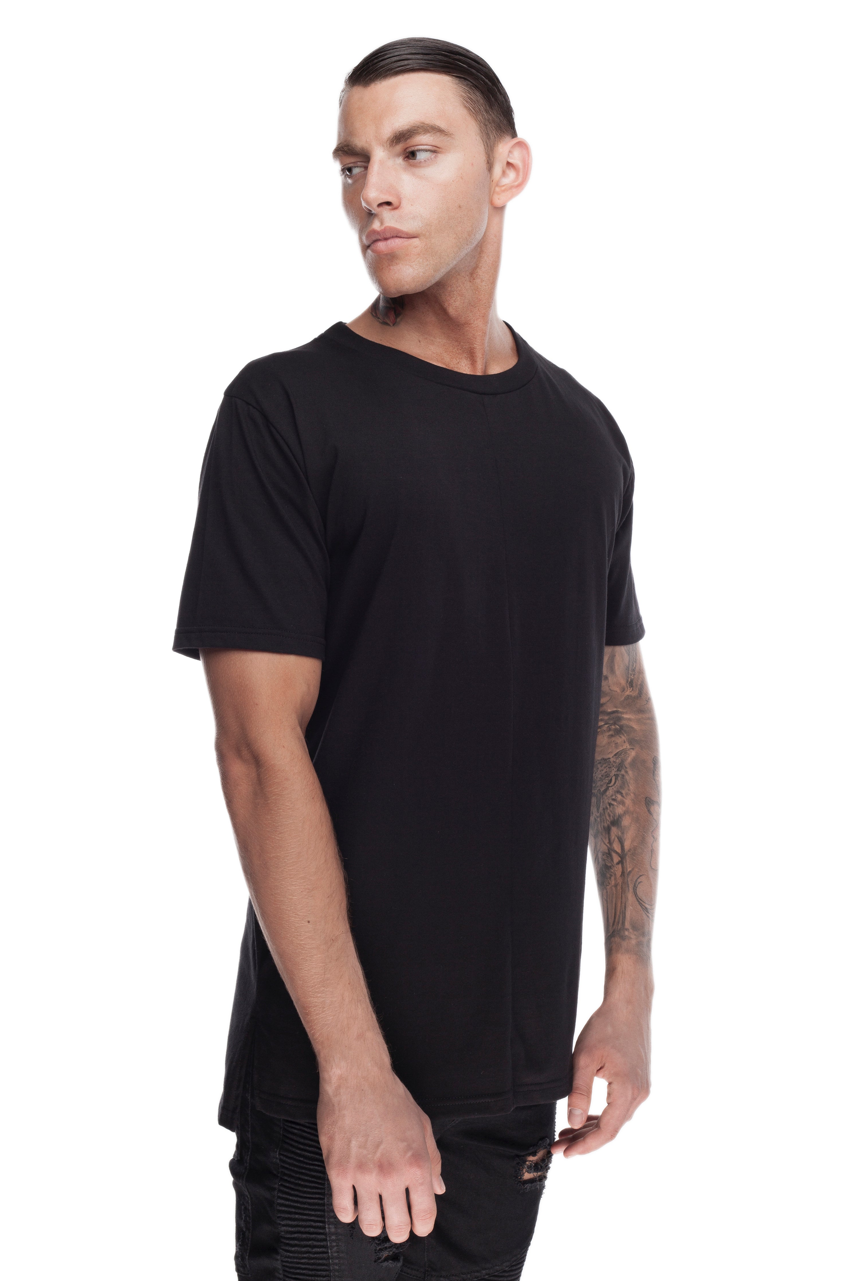 SUTURE T-SHIRT BLACK
