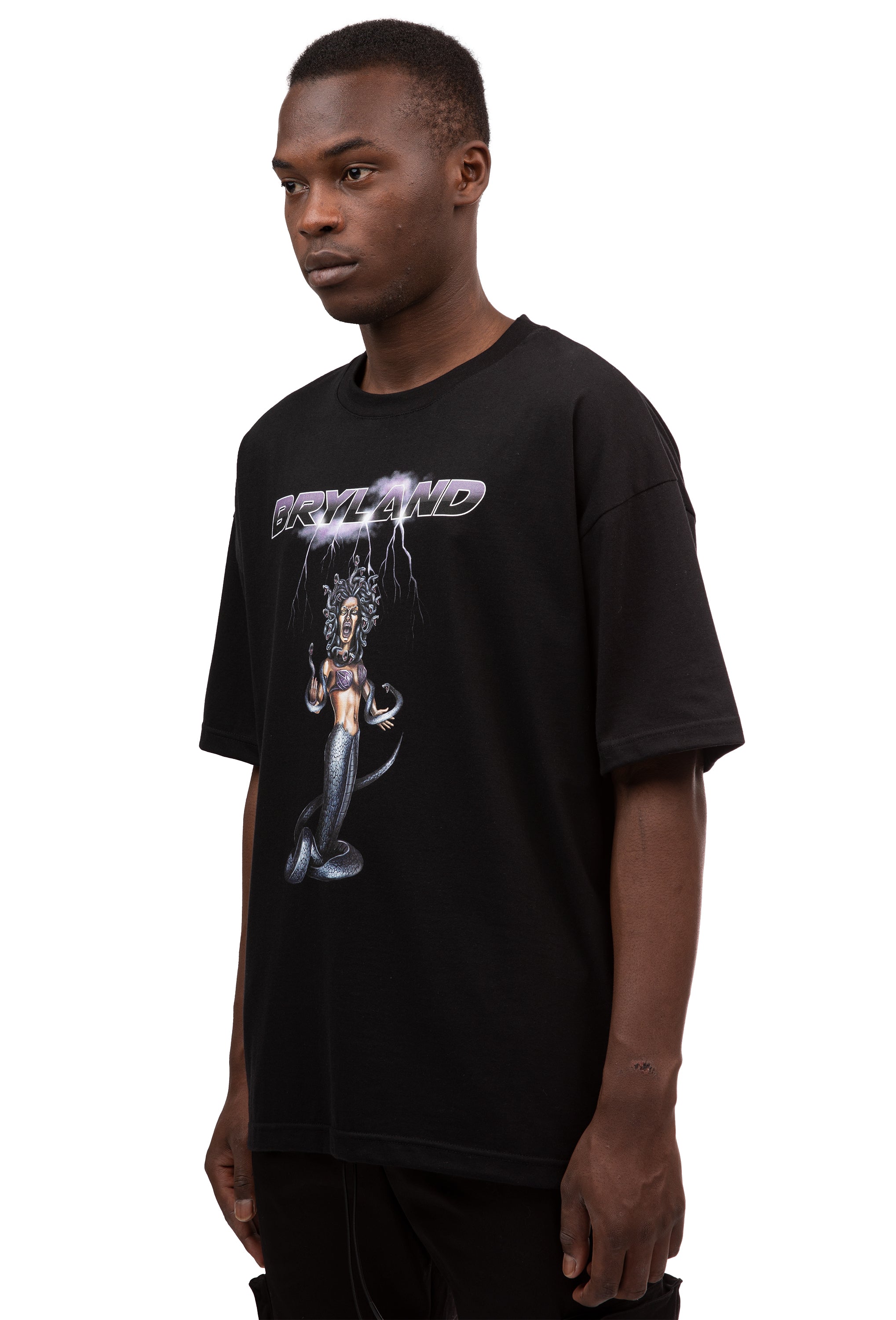 MEDUSA T-SHIRT - BLACK
