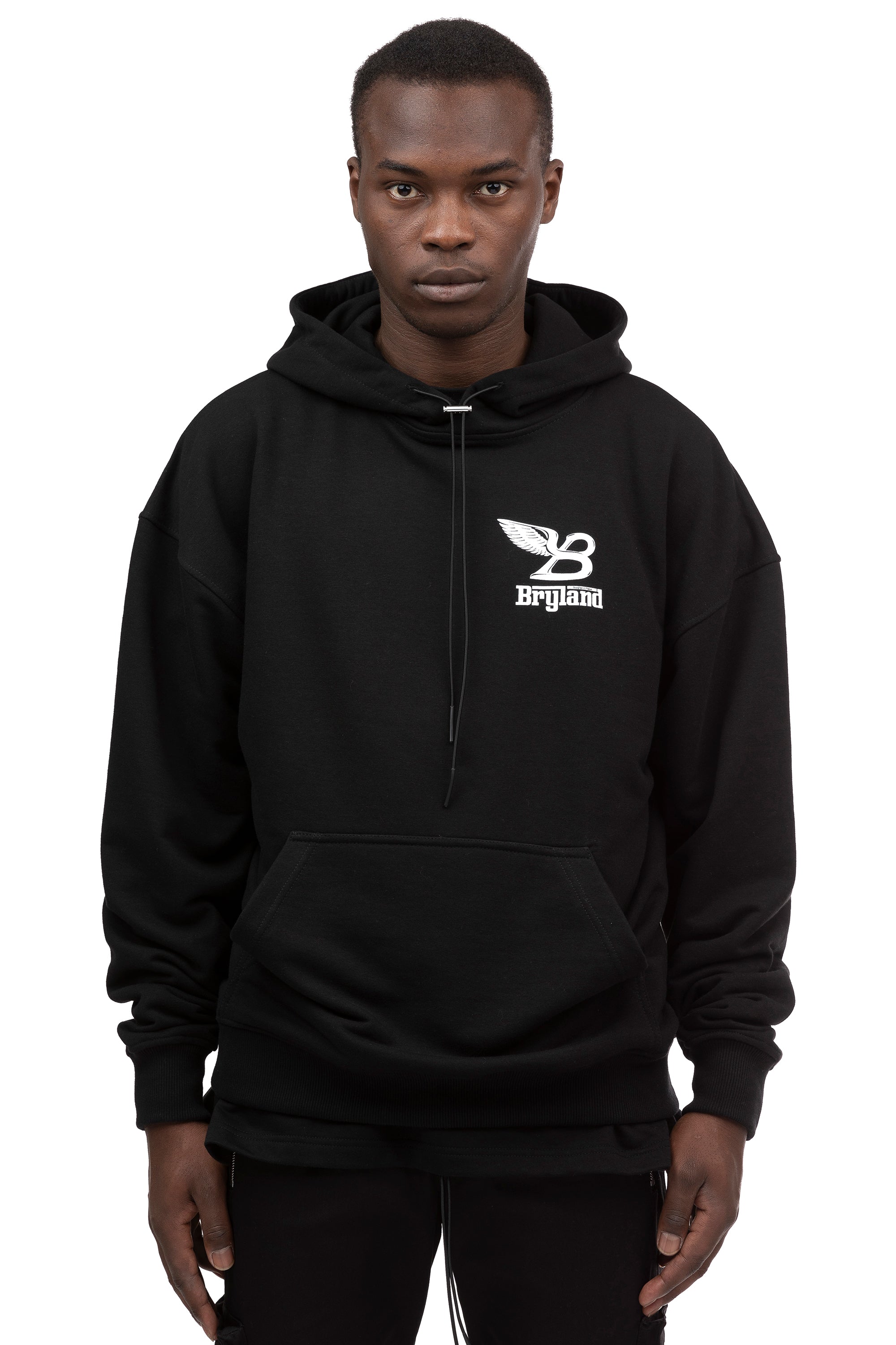 FLYING B HEAVYWEIGHT HOODIE - BLACK