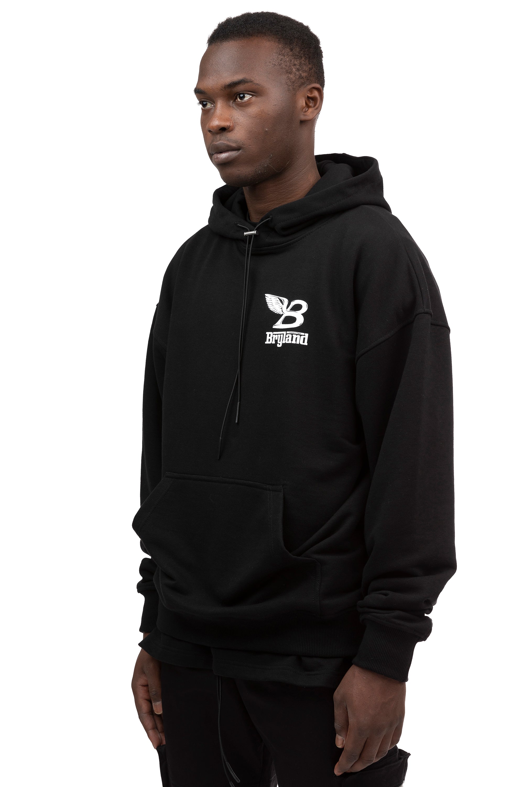 FLYING B HEAVYWEIGHT HOODIE - BLACK