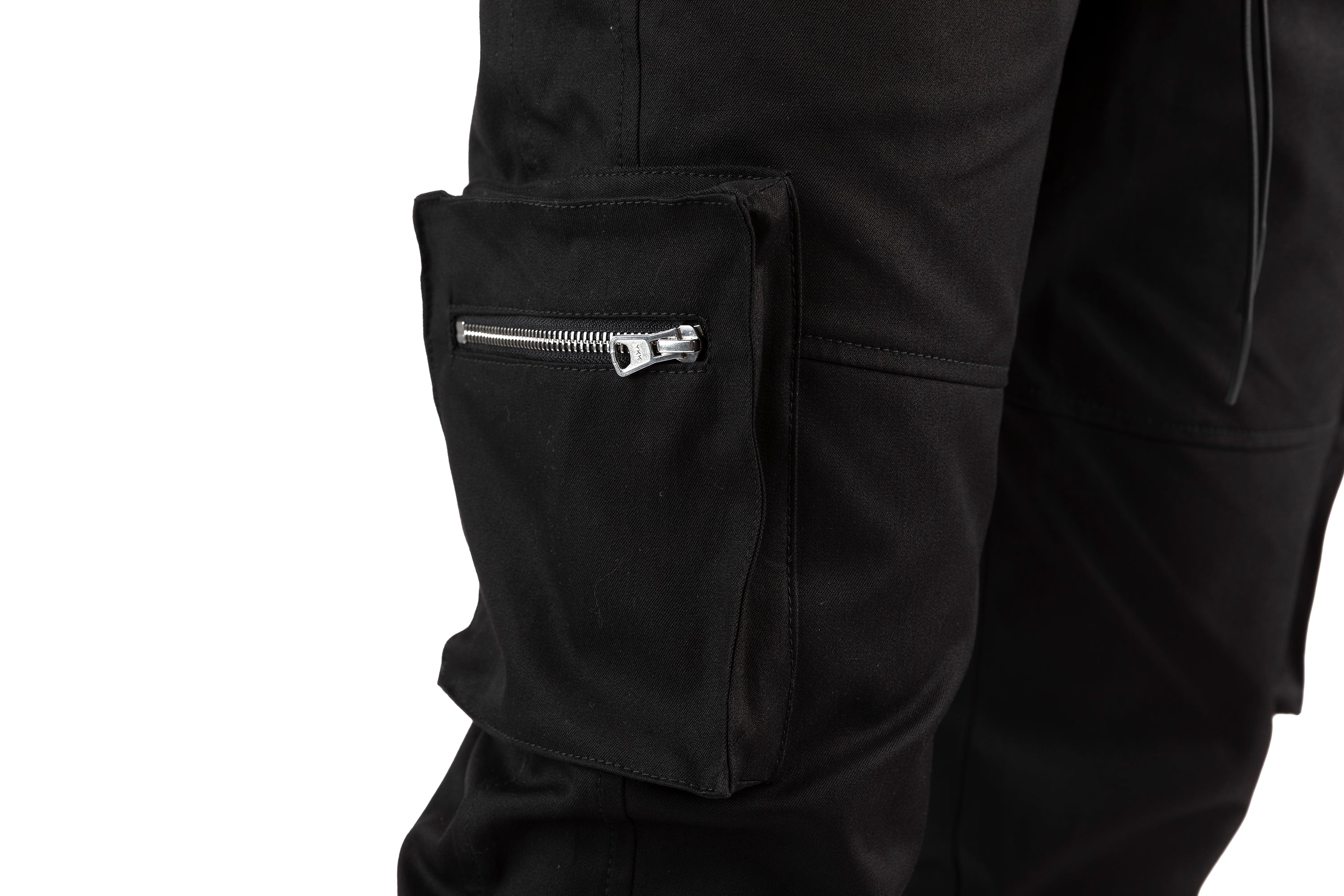 MILITARY COTTON PANTS - BLACK