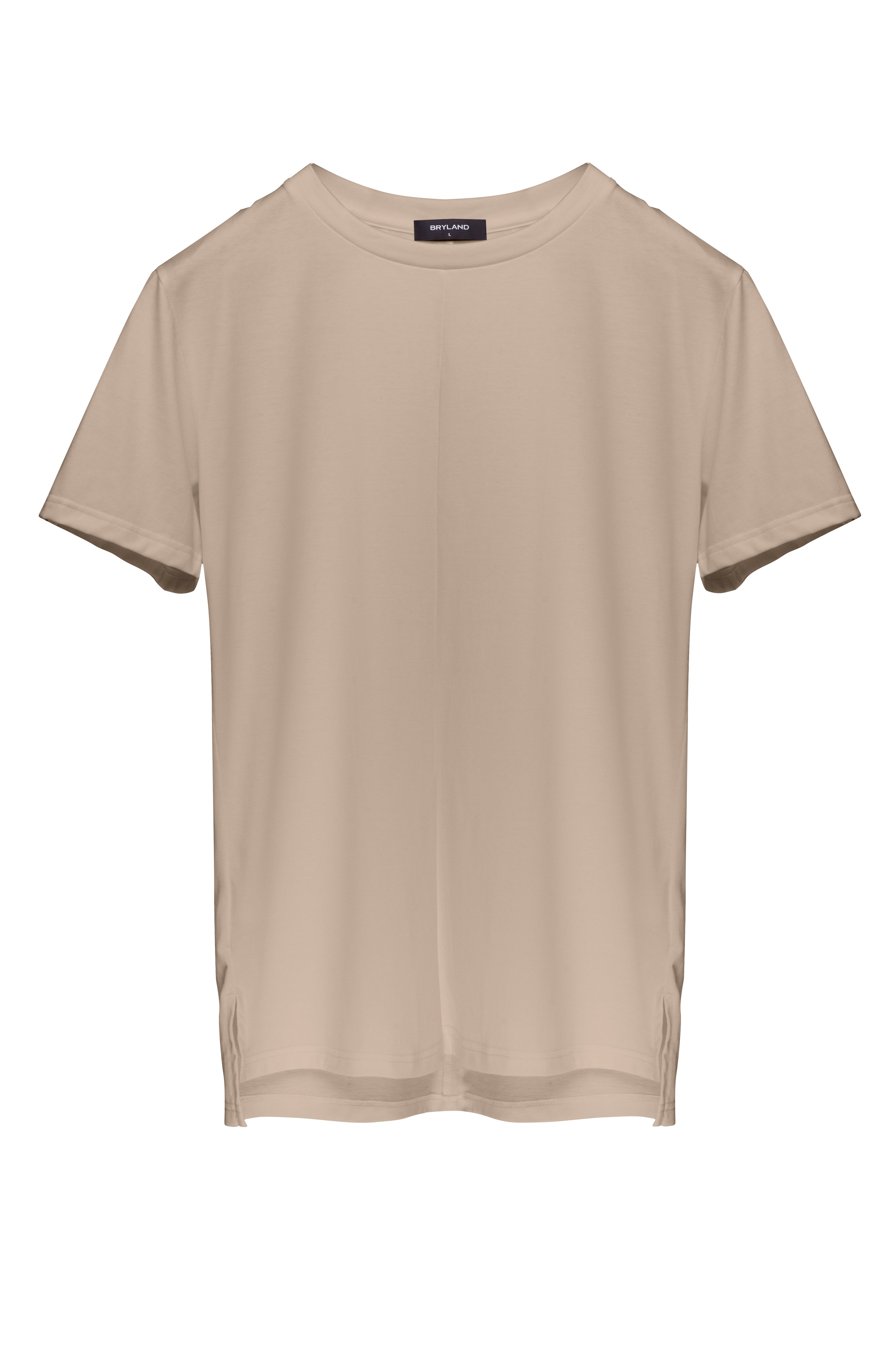 SUTURE T-SHIRT BEIGE