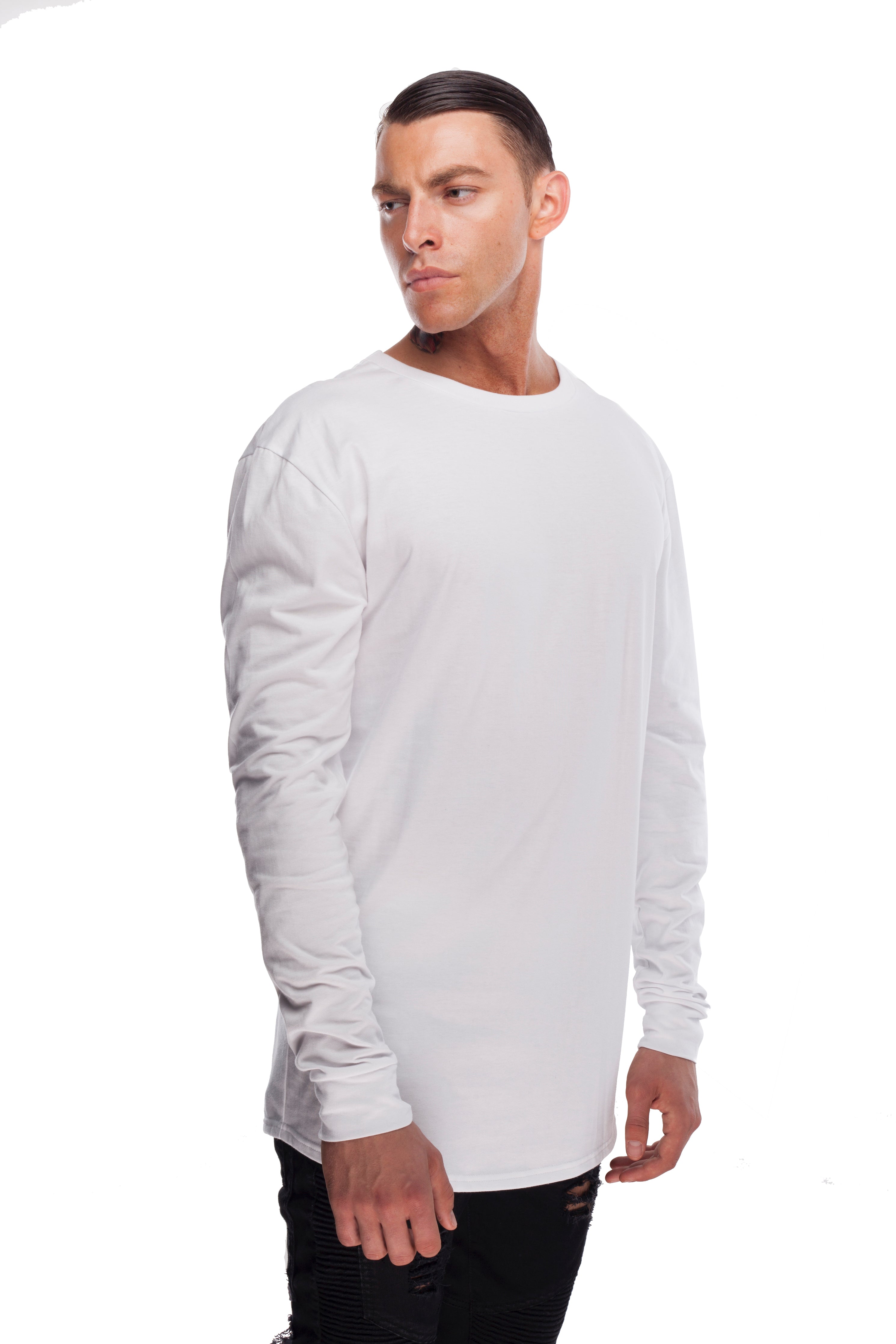 LONG SLEEVED T-SHIRT WHITE