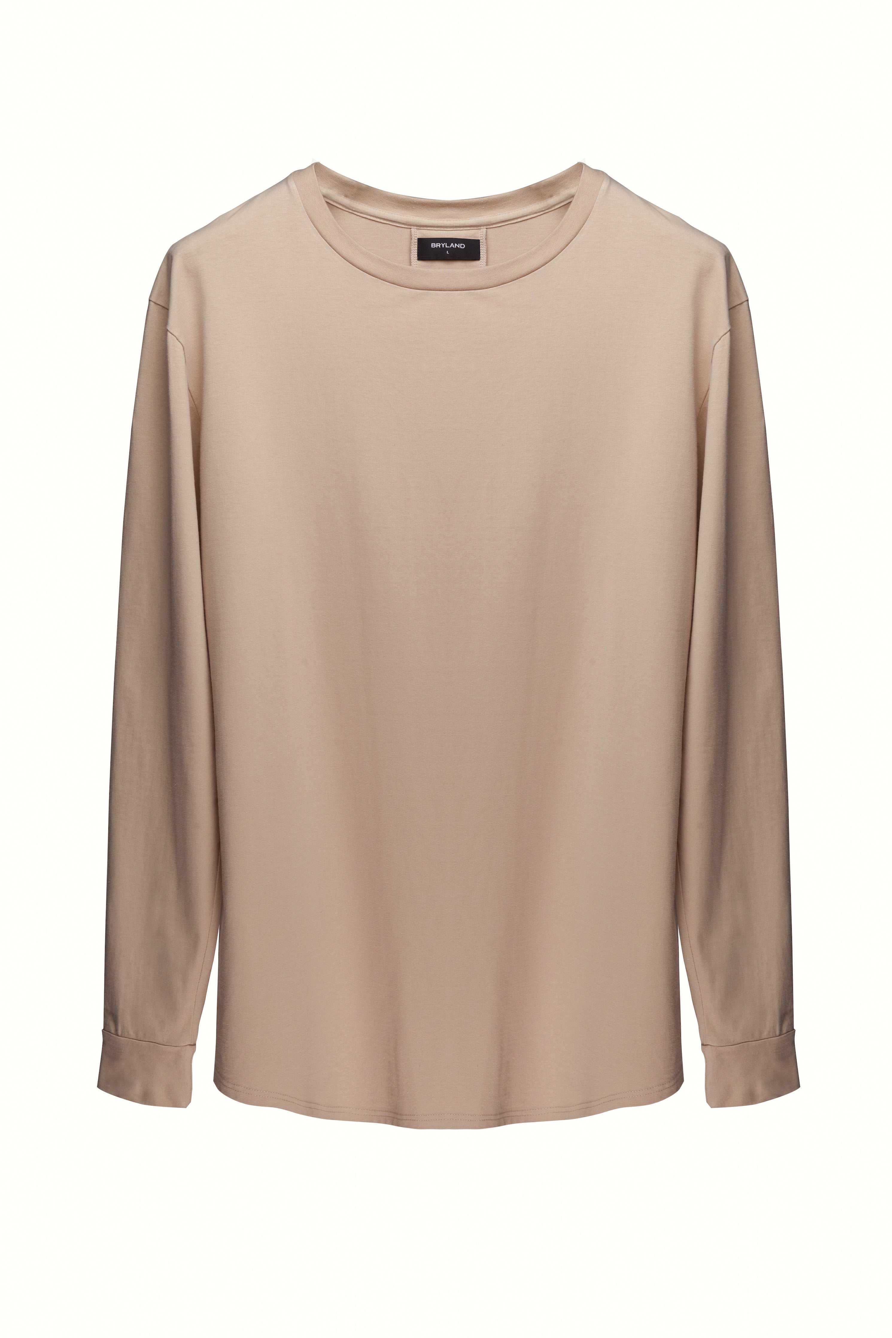 LONG SLEEVED T-SHIRT BEIGE