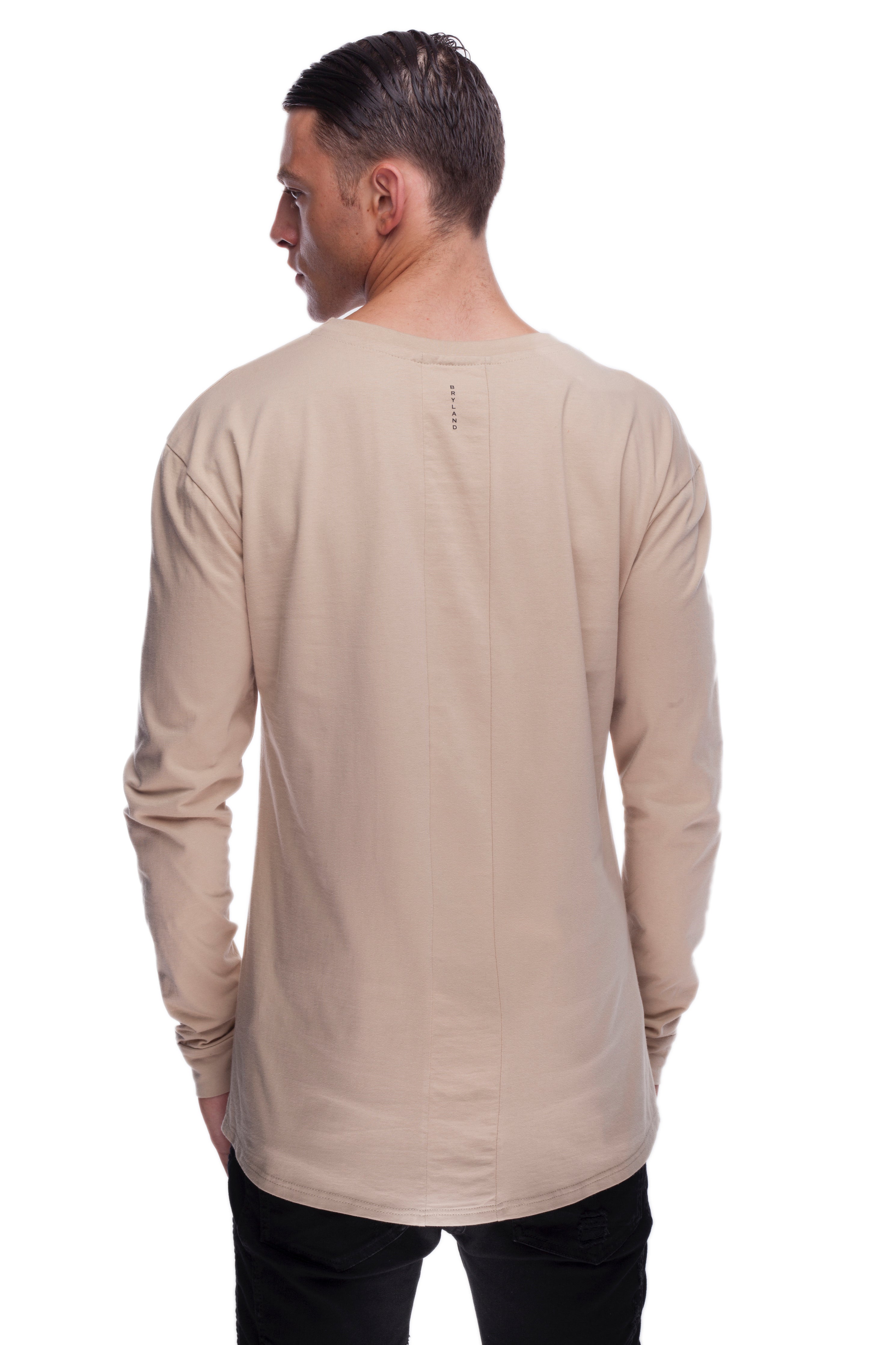 LONG SLEEVED T-SHIRT BEIGE