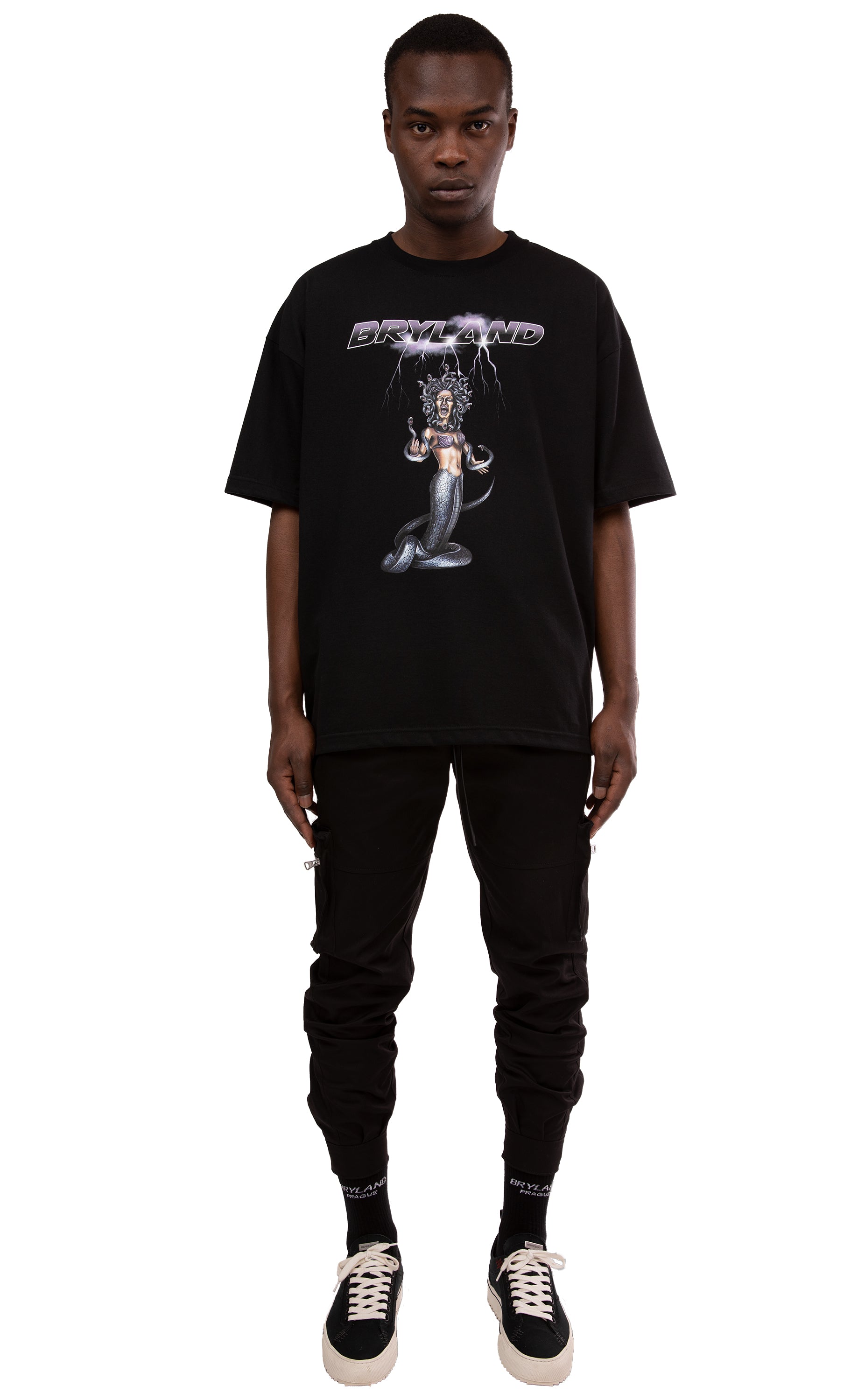 MEDUSA T-SHIRT - BLACK