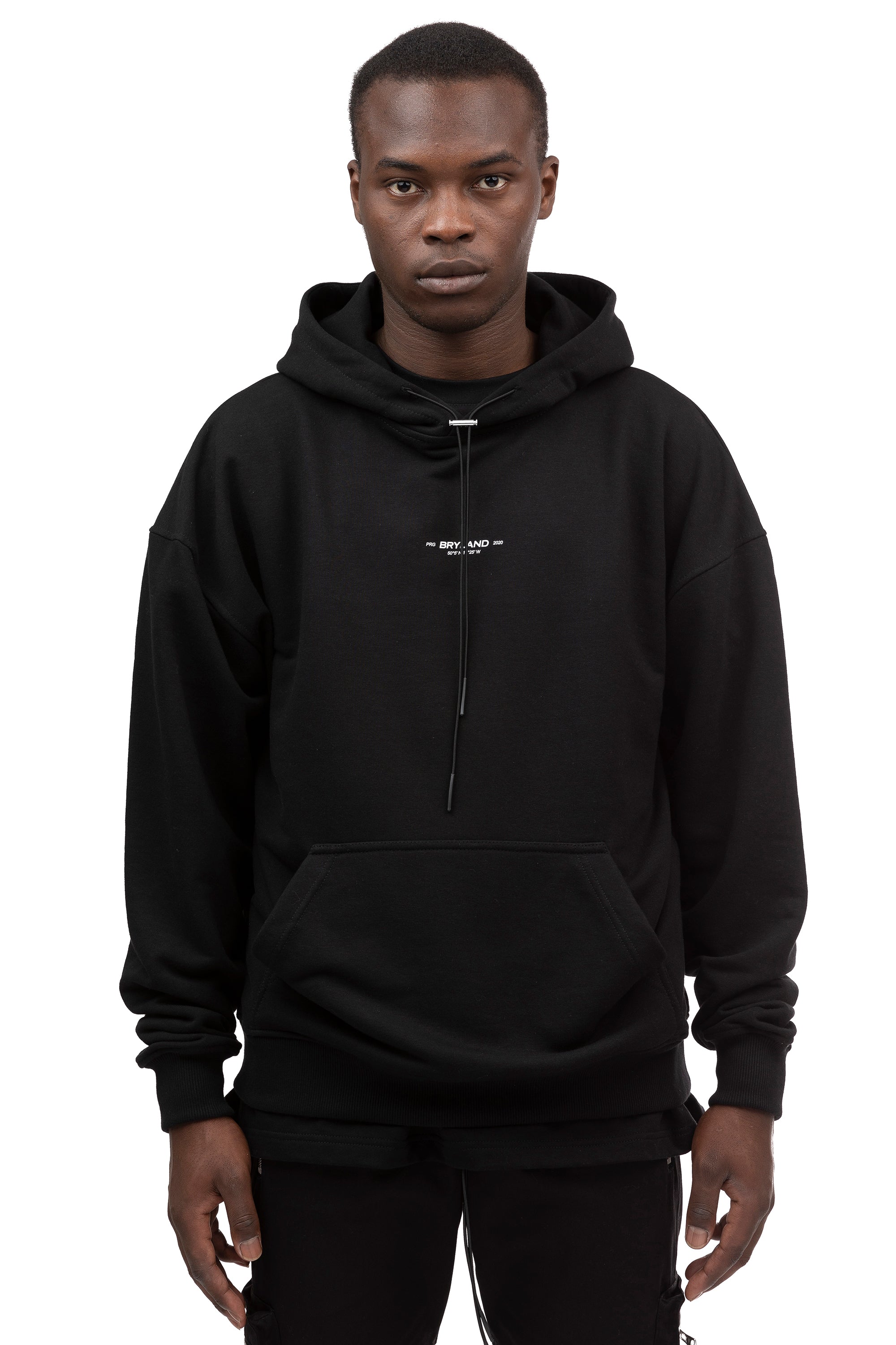 MINILOGO HEAVYWEIGHT HOODIE - BLACK