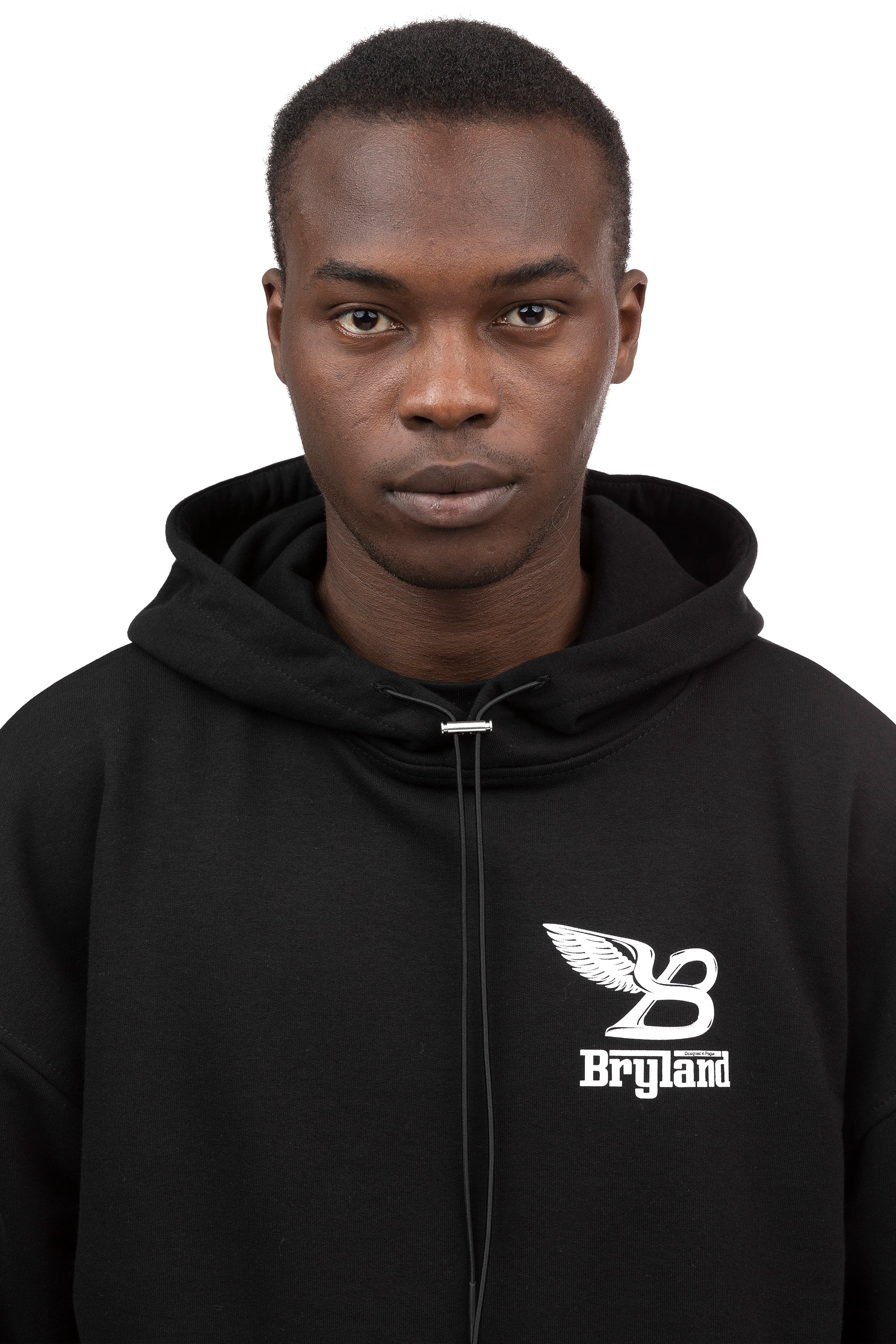 FLYING B HEAVYWEIGHT HOODIE - BLACK