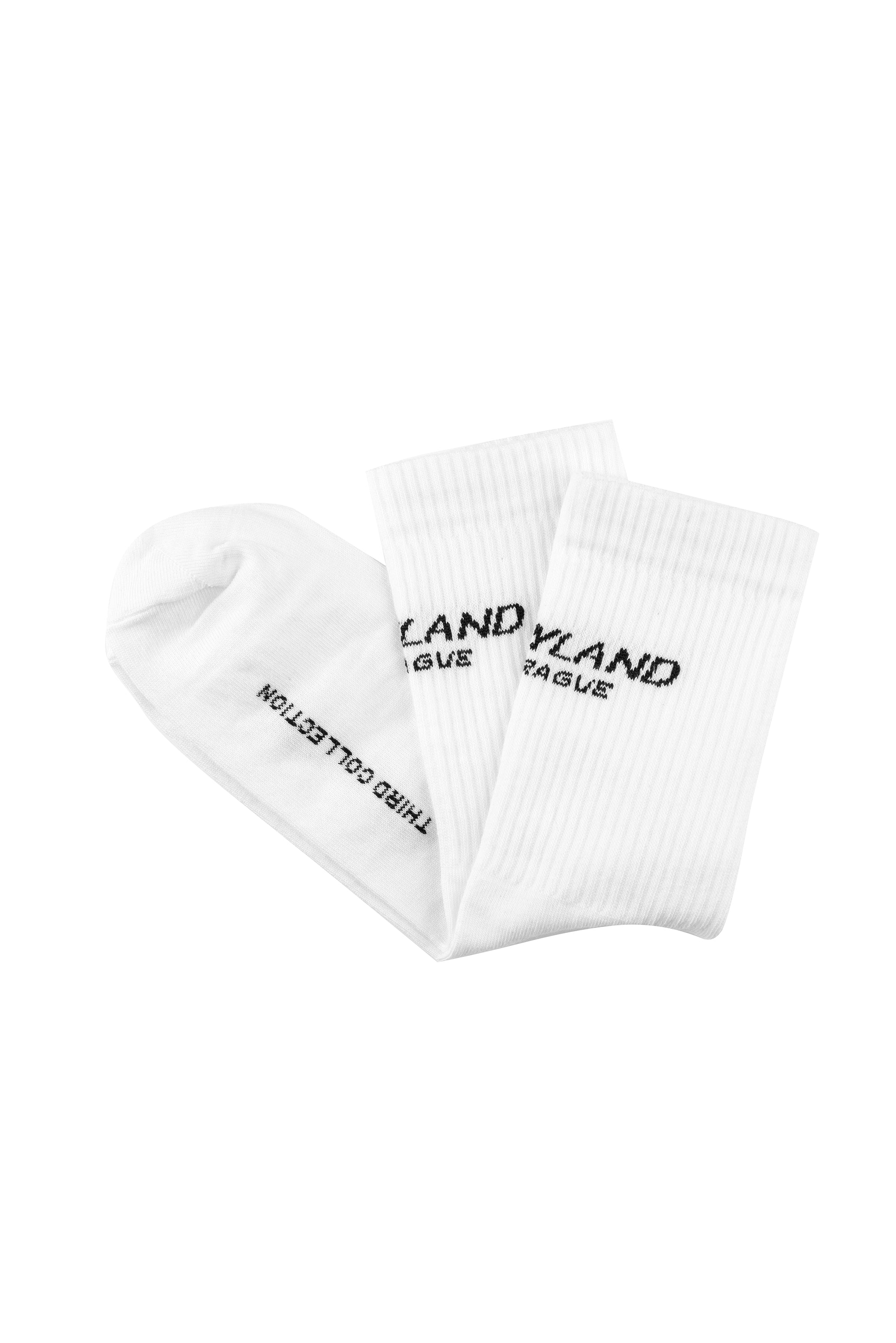 LOGO SOCKS - WHITE