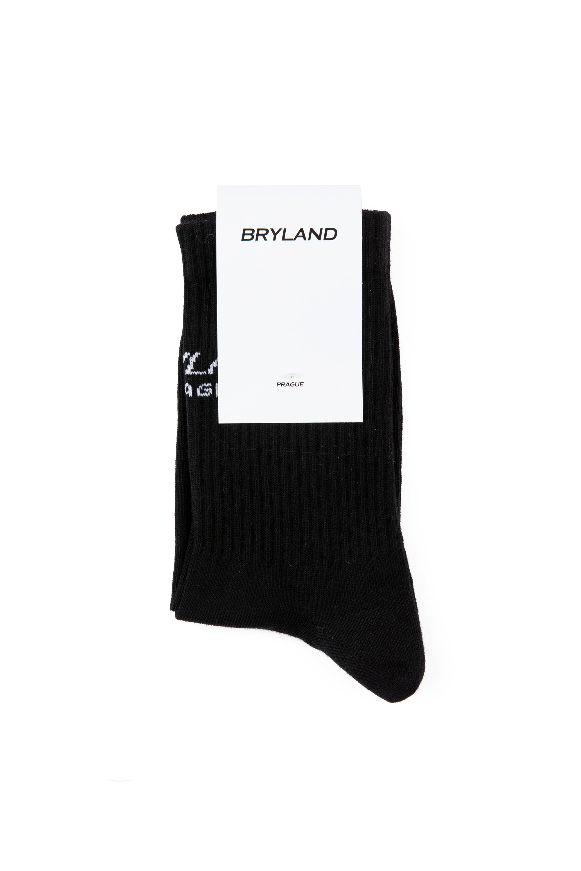 LOGO SOCKS - BLACK