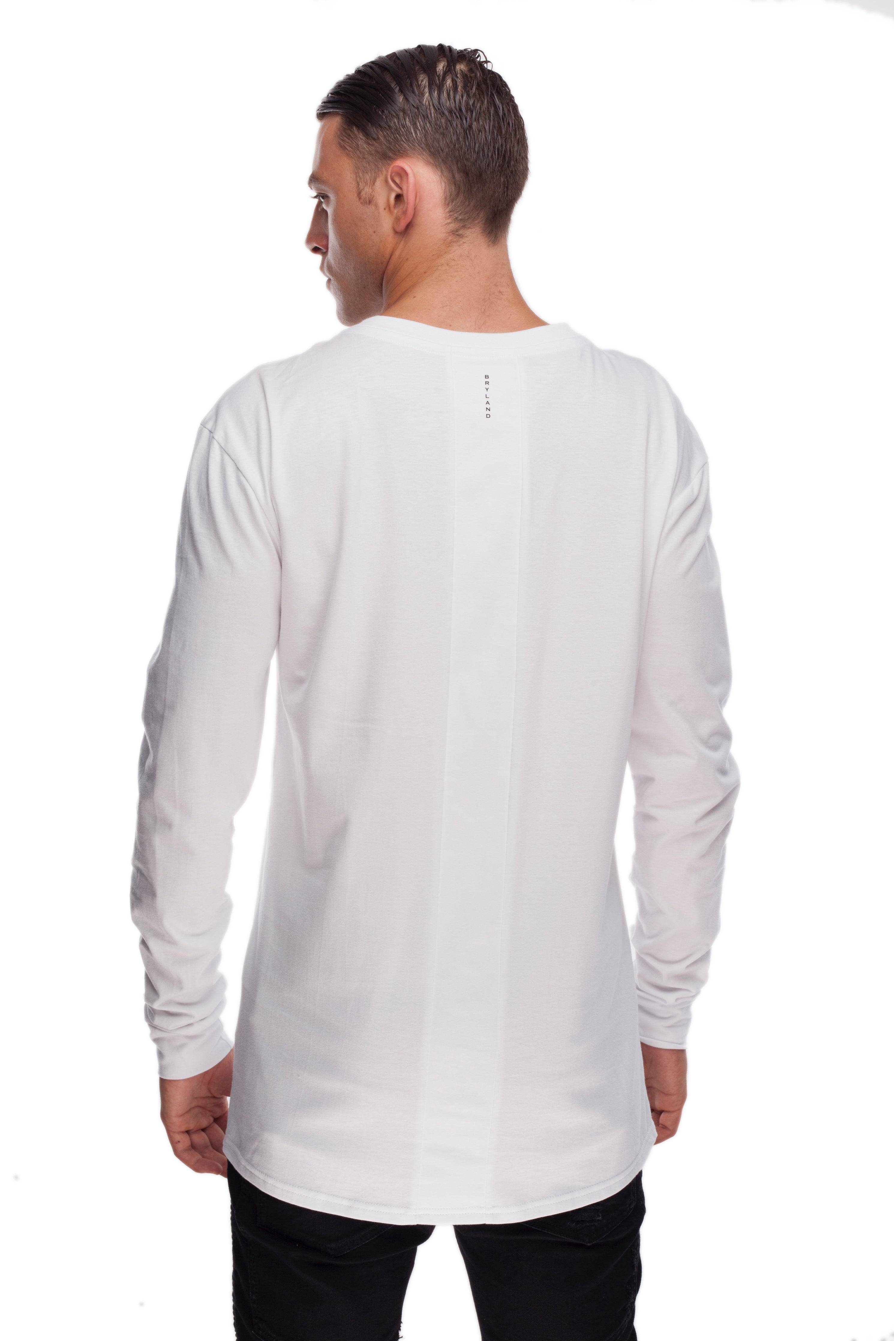 LONG SLEEVED T-SHIRT WHITE